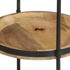 VIDAXL - Table d'appoint ø55x83 cm bois de manguier massif