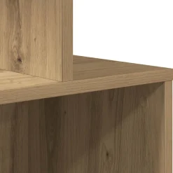 VIDAXL - Table de chevet chêne artisanal 35x35x55 cm bois d'ingénierie