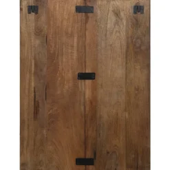 VIDAXL - Table de chevet multicolore 60x32x80 cm bois de récupération