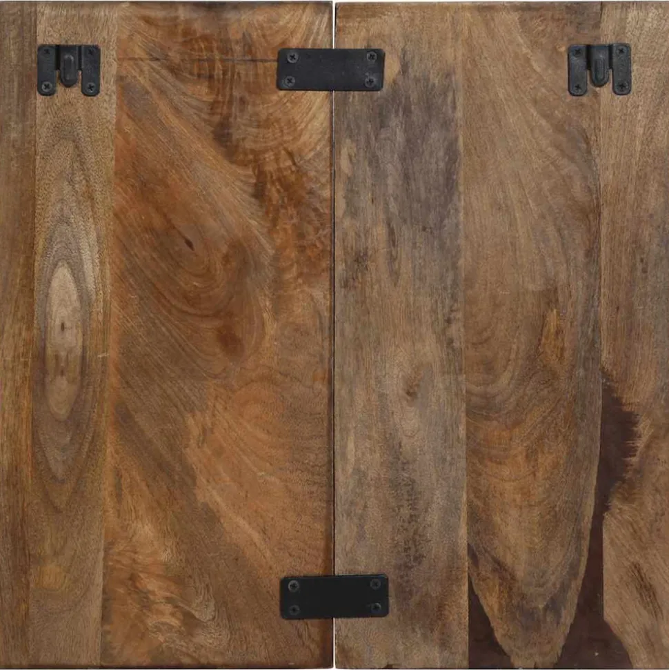 VIDAXL - Table de chevet multicolore 50x27x50 cm bois de récupération