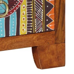 VIDAXL - Table de chevet 35x35x45 cm bois d acacia massif