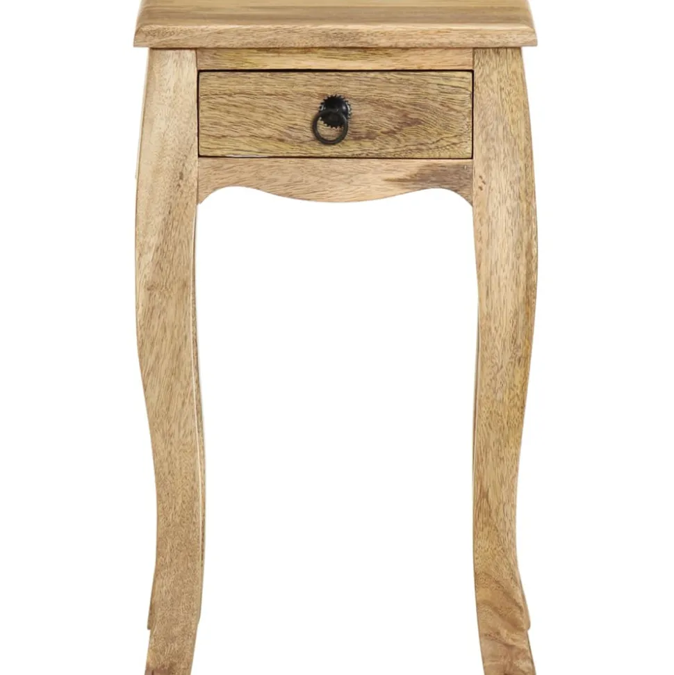 VIDAXL - Table de chevet 28x28x46 cm bois de manguier massif
