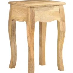 VIDAXL - Table de chevet 28x28x46 cm bois de manguier massif
