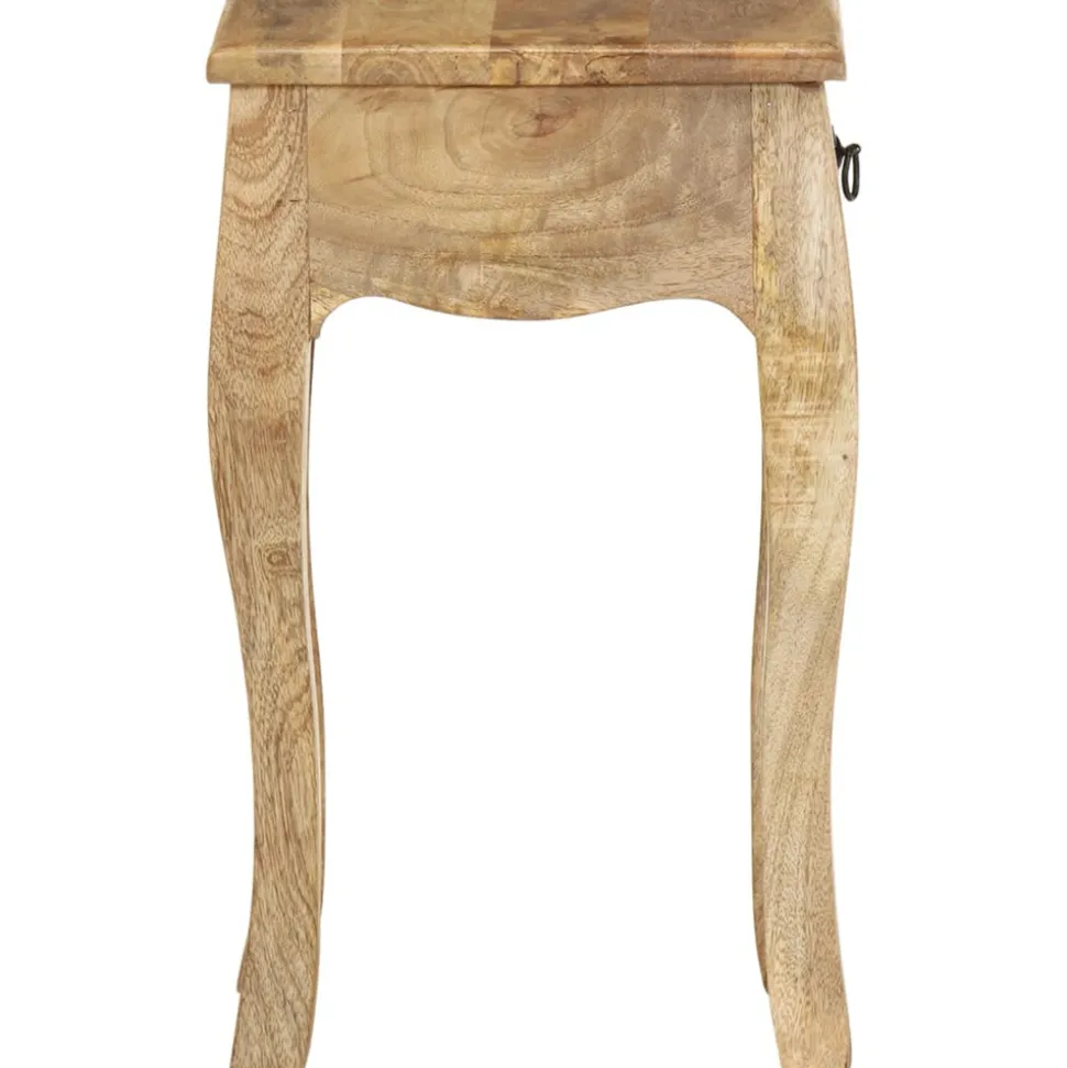 VIDAXL - Table de chevet 28x28x46 cm bois de manguier massif