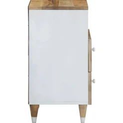 VIDAXL - Table de chevet 50x33x60 cm bois de manguier massif