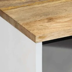 VIDAXL - Table de chevet 50x33x60 cm bois de manguier massif