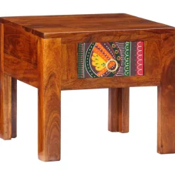 VIDAXL - Table de chevet 40x40x36 cm bois d'acacia massif