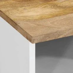 VIDAXL - Table de chevet 40x33x46 cm bois de manguier solide