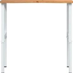 VIDAXL - Établi marron clair 100x60x(71,5-98) cm bois de chêne massif