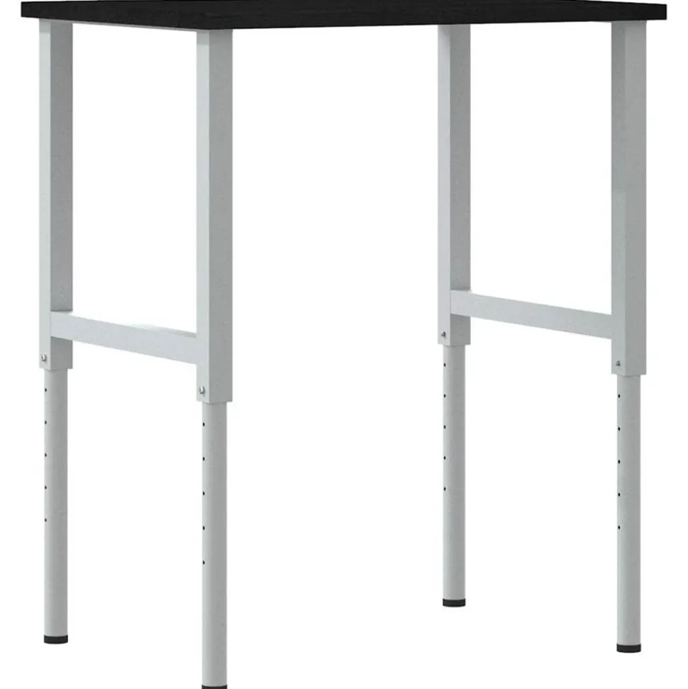 VIDAXL - Établi marron foncé 80x60x(71,5-98) cm bois de chêne massif