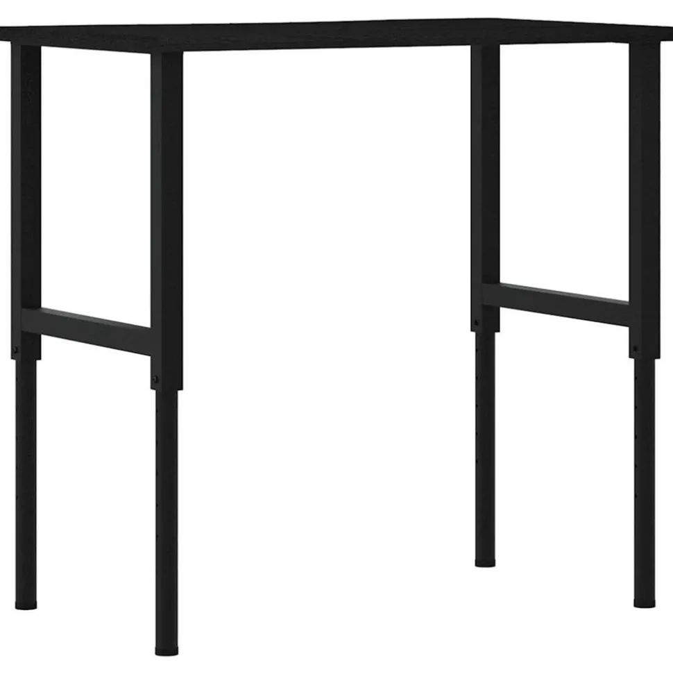 VIDAXL - Établi marron foncé 100x60x(71,5-98) cm bois de chêne massif