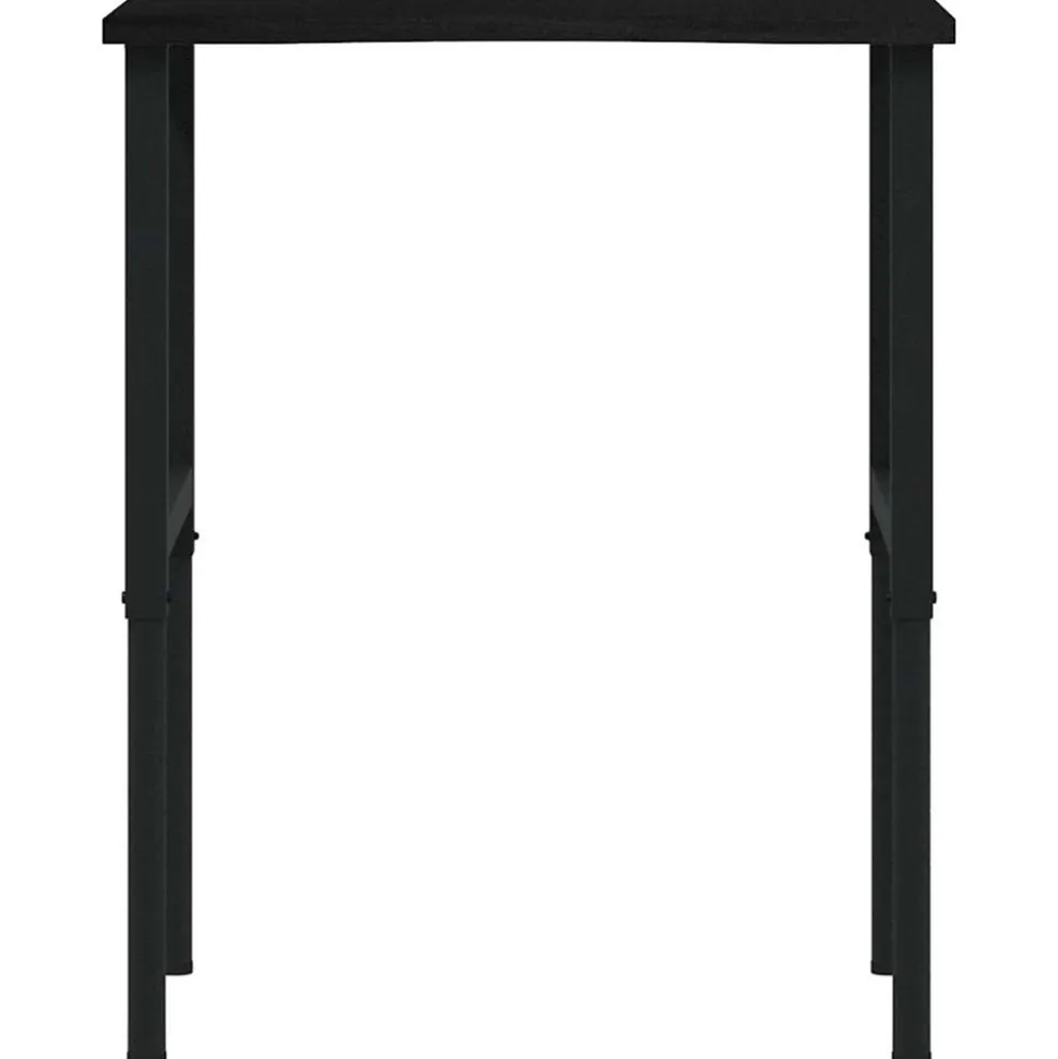VIDAXL - Établi marron foncé 80x60x(71,5-98) cm bois de chêne massif
