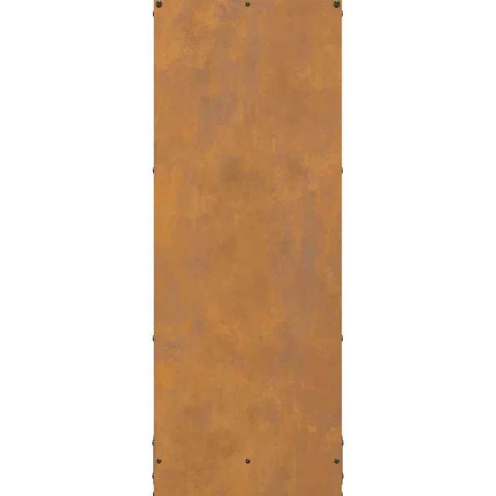 VIDAXL - Étagère à bois 40x30x80 cm acier résistant aux intempéries