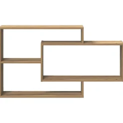 VIDAXL - Étagère murale chêne artisanal 104x20x58,5 cm bois d'ingénierie