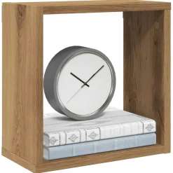 VIDAXL - Étagères cube murales 4 pcs chêne artisanal bois d'ingénierie