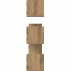 VIDAXL - Étagères murales 3 pcs chêne artisanal bois d'ingénierie