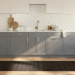 VIDAXL - Tapis rectangulaire marron foncé 70x500 cm bambou