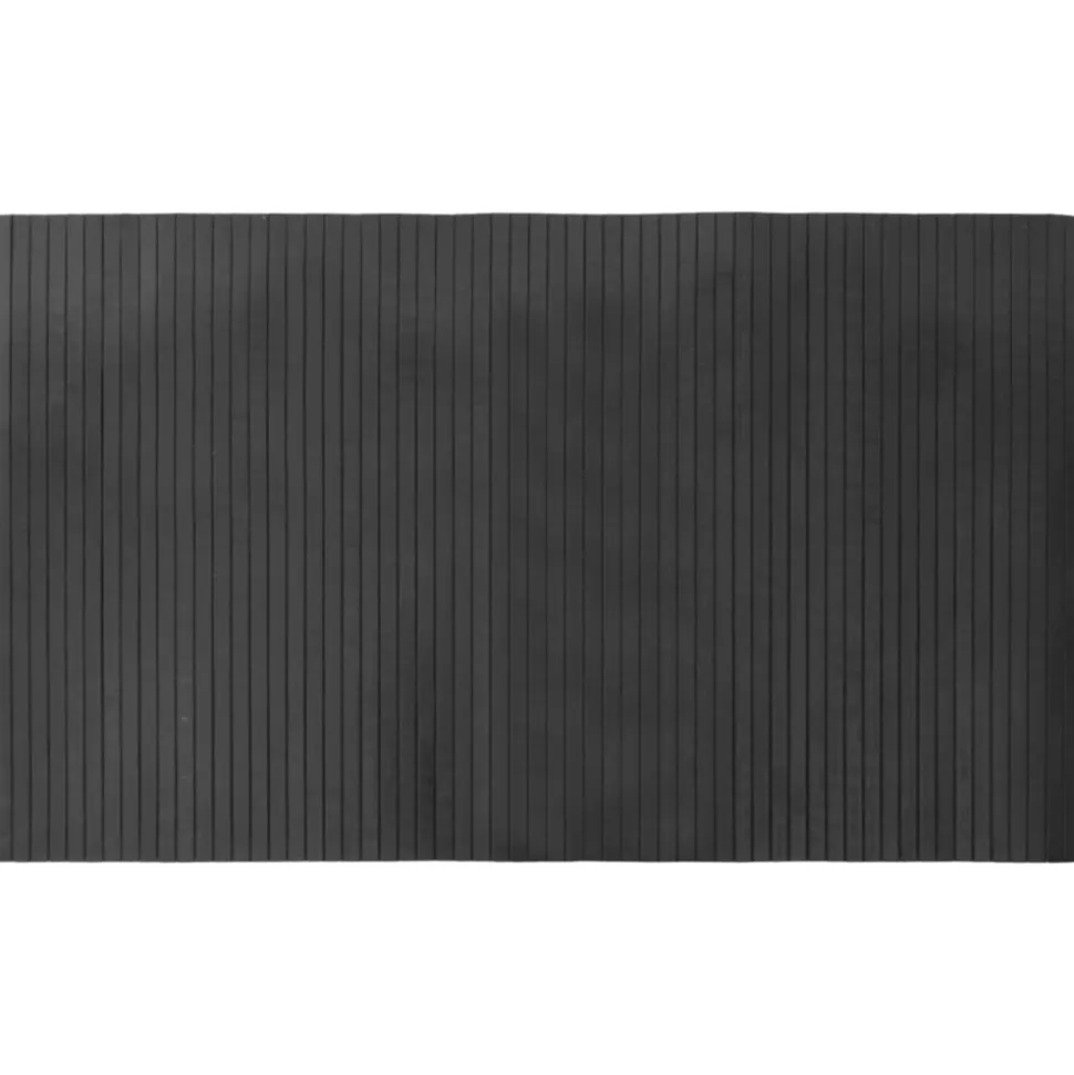 VIDAXL - Tapis rectangulaire gris 60x100 cm bambou