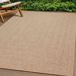 VIDAXL - Tapis zizur 60x110 cm aspect de jute intérieur et extérieur