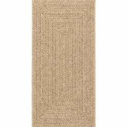 VIDAXL - Tapis zizur 60x110 cm aspect de jute intérieur et extérieur