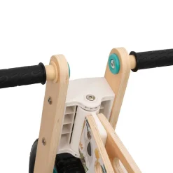 VIDAXL - Vélo d'équilibre pour enfants imprimé bleu