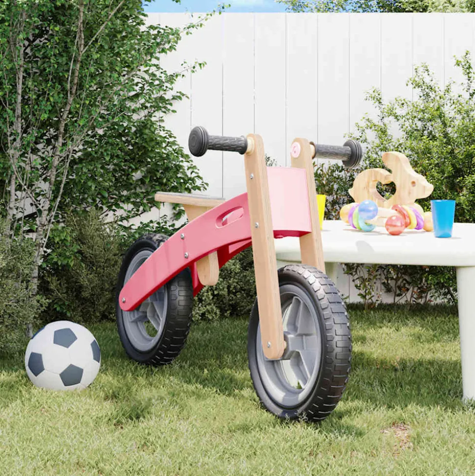 VIDAXL - Vélo d'équilibre pour enfants rose