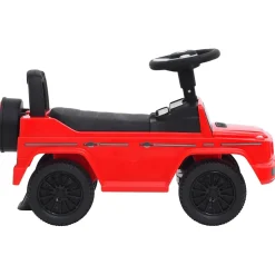 VIDAXL - Voiture à pédales mercedes-benz g63 rouge