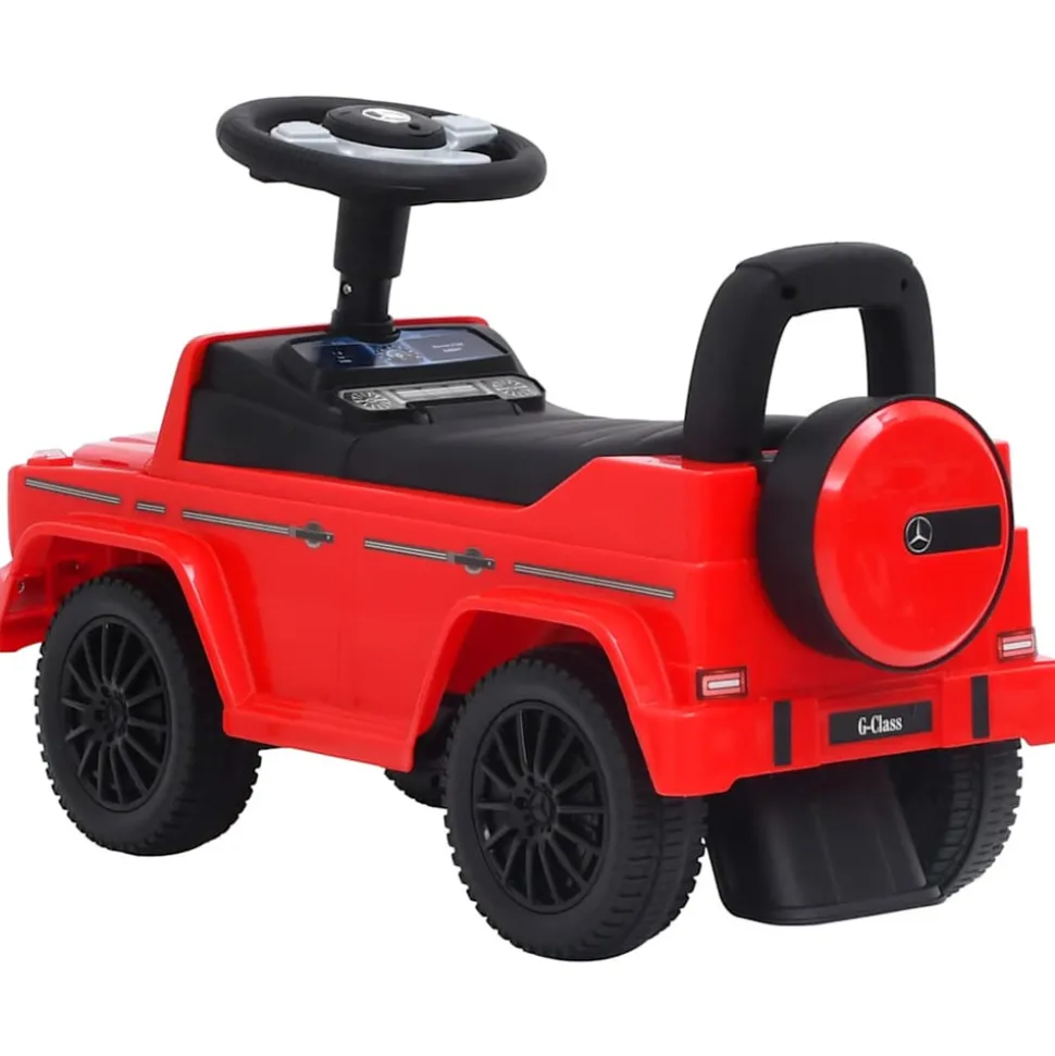VIDAXL - Voiture à pédales mercedes-benz g63 rouge