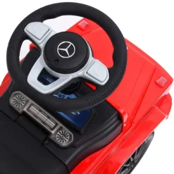 VIDAXL - Voiture à pédales mercedes-benz g63 rouge
