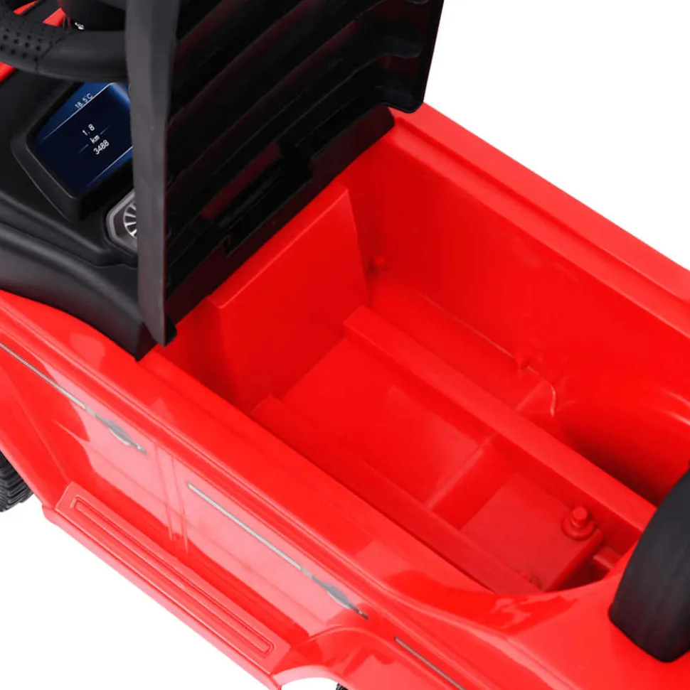 VIDAXL - Voiture à pédales mercedes-benz g63 rouge