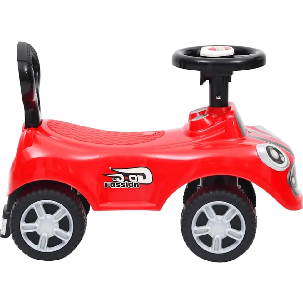 VIDAXL - Voiture à pédales rouge