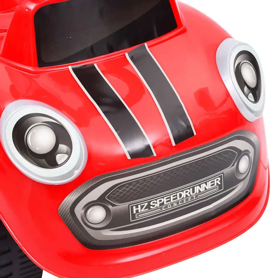 VIDAXL - Voiture à pédales rouge