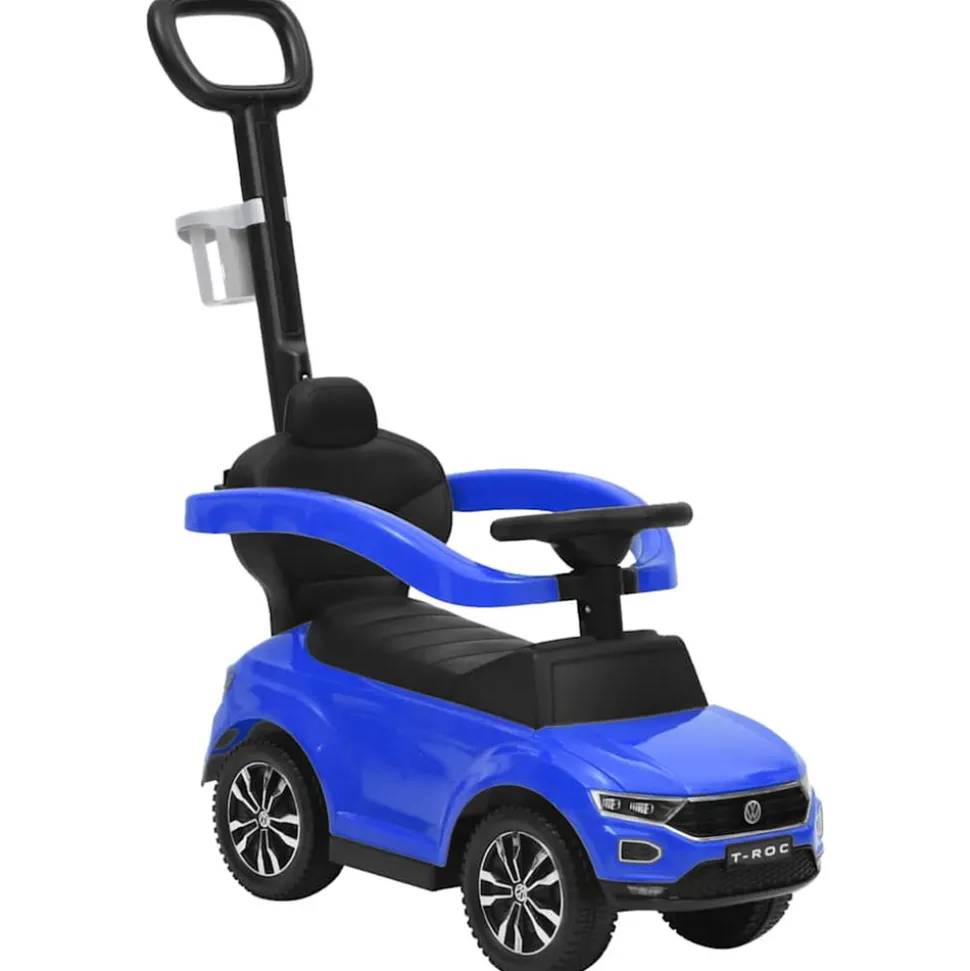 VIDAXL - Voiture à pédales volkswagen t-roc bleu