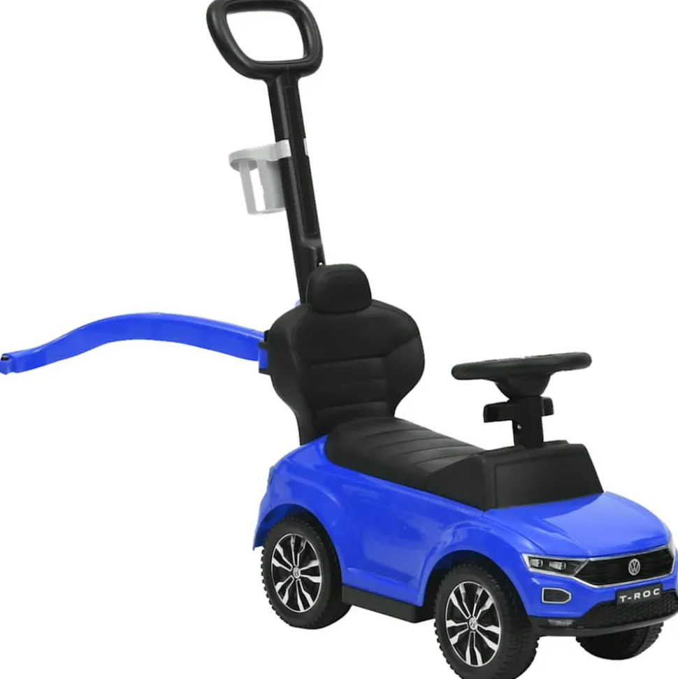 VIDAXL - Voiture à pédales volkswagen t-roc bleu