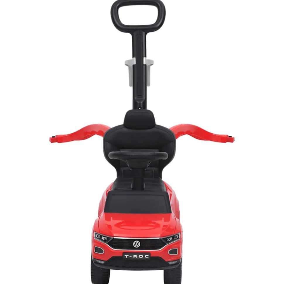 VIDAXL - Voiture à pédales volkswagen t-roc rouge