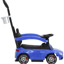 VIDAXL - Voiture à pousser mercedes-benz c63 bleu