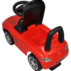 VIDAXL - Voiture à pousser par pieds pour enfants rouge