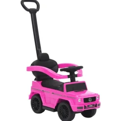 VIDAXL - Voiture à pousser g63 rose