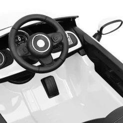 VIDAXL - Voiture électrique pour enfants fiat 500 blanc