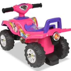 VIDAXL - Vtt pour enfants avec son et lumière rose et violet