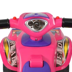 VIDAXL - Vtt pour enfants avec son et lumière rose et violet