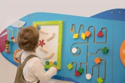 VIGA TOYS - Panneau d'activités mural avion