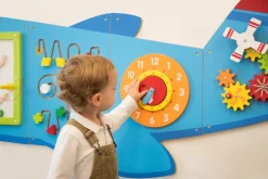 VIGA TOYS - Panneau d'activités mural avion