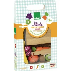 VILAC - Fruits et légumes à découper - jour de marché