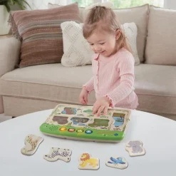 VTECH - Jouet en bois interactif - vtech - mon premier puzzle des animaux