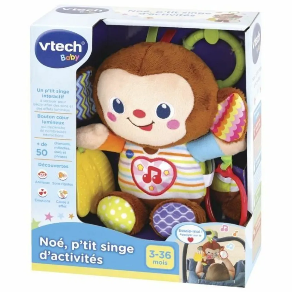 VTECH BABY - Jouet d'eveil - noé, p'tit singe d'activités