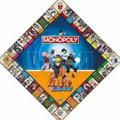 WINNING MOVES - Jeu de plateau monopoly naruto