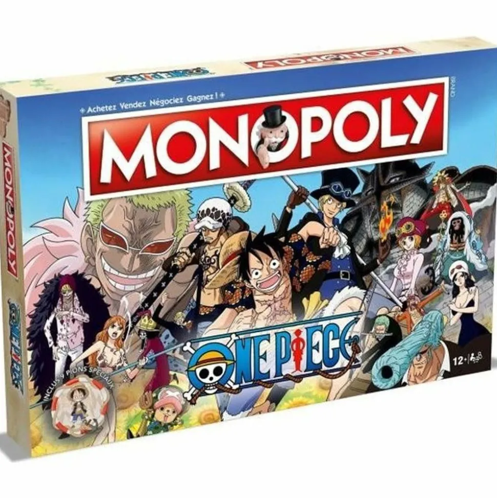 WINNING MOVES - Monopoly one piece - version française