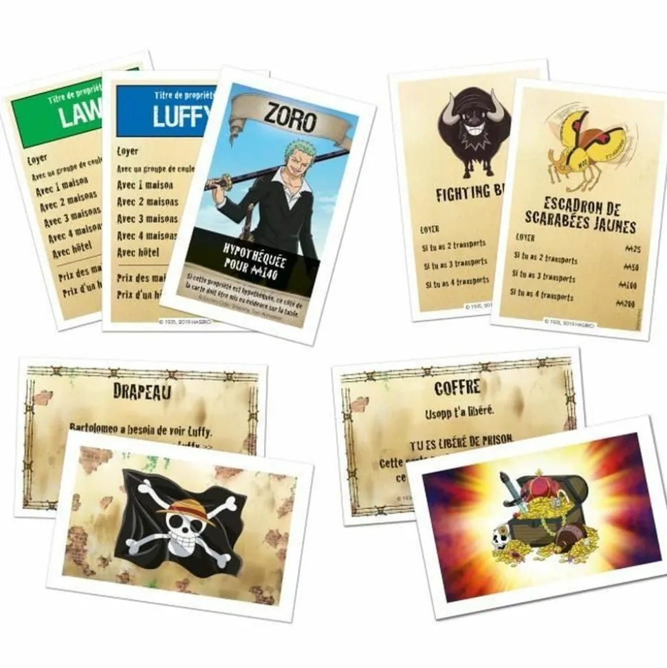 WINNING MOVES - Monopoly one piece - version française