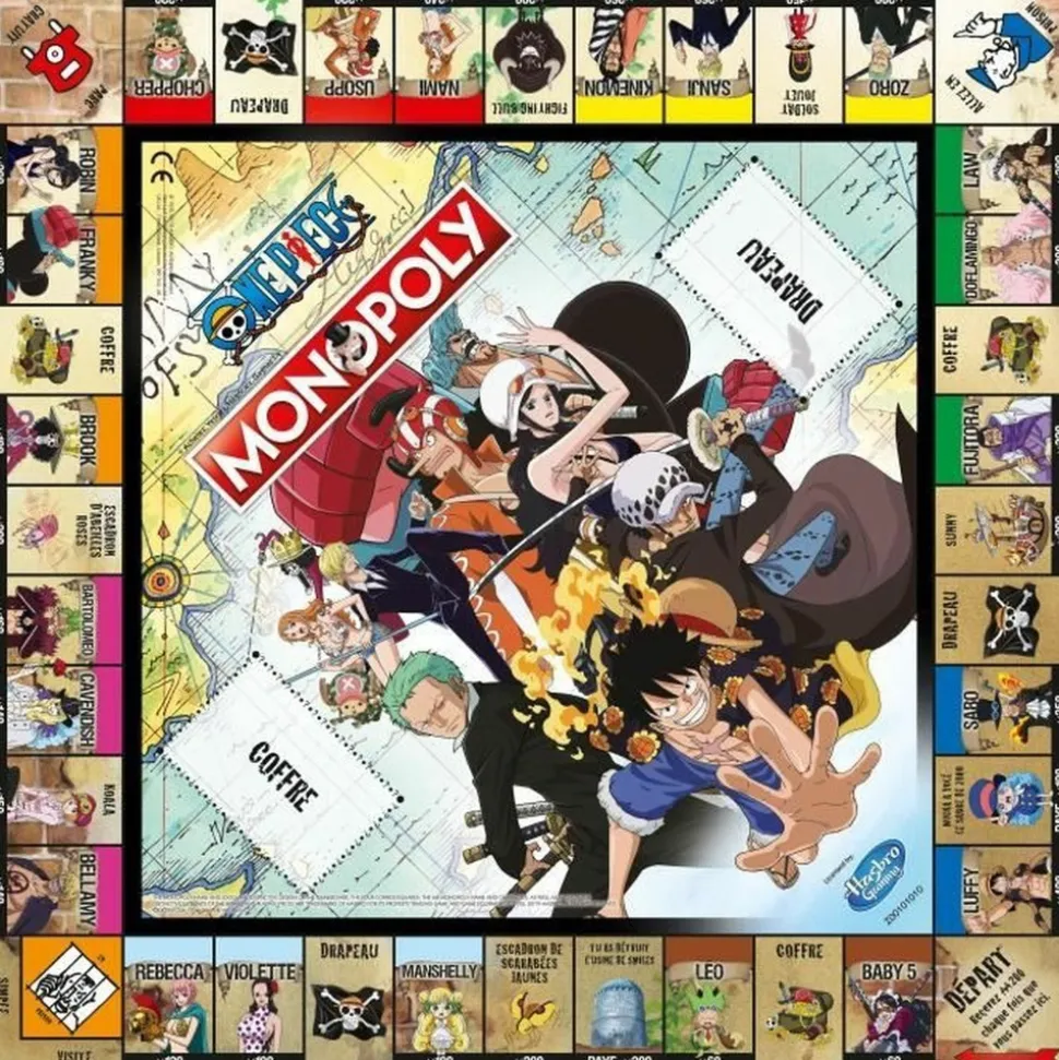WINNING MOVES - Monopoly one piece - version française